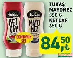 TUKAŞ MAYONEZ 550 G + KETÇAP 650 G TUKAŞ MAYONEZ 550 G + KETÇAP 650 G